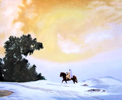 cavalier des neiges